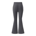 thumbnail image 5 of Fmbrln Womens Yoga Pants Stretchy Workout Gym Pants Fashion Bow Print Casual Flare Leg Pants, 5 of 7