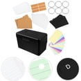 thumbnail image 3 of KAKOWELY index card organizer set 1 Set Index Card Holders Case Index Card Organizer Box with Divider Index Card Storage Box Note Card Container for for Home Office Organization, 3 of 5