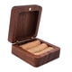 thumbnail image 1 of Caja de anillos de nogal negro Joyas a granel Contenedor de almacenamiento de joyas de boda Caja de venta al por menor de joyas Administrador de joyas Administrador de almacenamiento de joya, 1 of 5