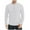 White, variant on Men's Henley Long Sleeve Shirts Crewneck Solid Color Casual Button Price Reduction Alert 50% Off! S-2XL