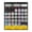Black, variant on Youthyao Calendar Pocket Chart with 89 Cards, Teaching Calendar, 20.07x23.62In Classroom Wall Pocket Chart for Calendar Learning