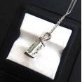 thumbnail image 3 of Green Amethyst Pendant, Engagement Pendent, Silver Amethyst Pendent, Woman Pend, 3 of 4