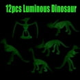 thumbnail image 3 of Luminous Dinosaur Model Toys Sturdy 12pcs Ornament Gift For Kid, 3 of 7