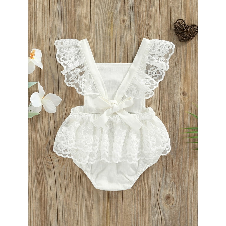 Newborn lace onesie clearance
