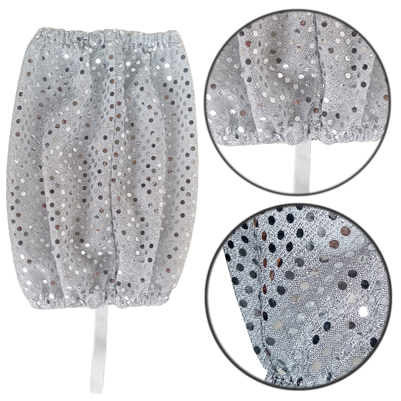 Zoycloutin Ankle Socks Covers Fashion Costume Sequins Sock Tubes Men Women Dance Socks Covers