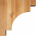 thumbnail image 3 of 4"W x 12"D x 12"H Mediterranean Rough Sawn Corbel, Western Red Cedar, 3 of 9