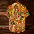 thumbnail image 5 of HomeDM Floral Hawaiian Shirts for Men Summer Beach Button Down Short Sleeve Tropical Vacation Shirt M-3XL, 5 of 9