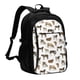 thumbnail image 1 of Balery Cow Mochila con carga USB para hombre y mujer - Mochila impermeable y antirrobo para laptop con puerto USB para viajes, trabajo, 1 of 7