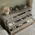thumbnail image 3 of 9-Drawer Dresser for Bedroom, Modern Wide Chest of Drawers, Wooden Storage Organizer for Closet, Living Room, Entryway, Home Office, Dresser with Ample Storage, 3 of 7