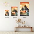 thumbnail image 4 of Eastern Print Beijing Poster, Travel Poster, City Prints Wall Decor, Travel Wall Art Decor, Colorfull Travel Poster Decor For Bedroom, Living room, Home Office, UNFRAMED 18x24, 4 of 4