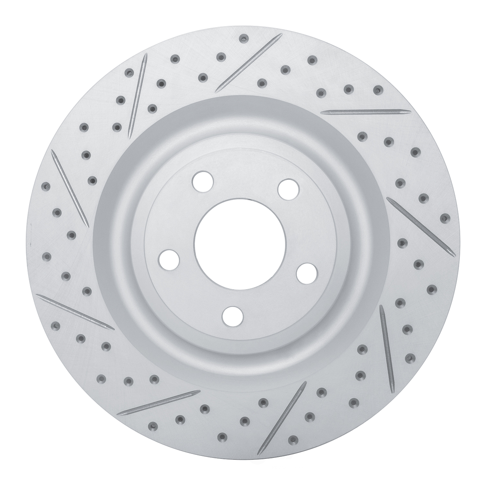 Dynamic Friction Company 830-54278L DFC Geoperformance Rotor - Drilled and Slotted