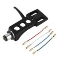 thumbnail image 1 of LP Audio Phono Stylus Cartridge Unit Headshell Record Turntable Technics black, 1 of 5
