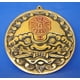 Feng Shui Import LLC 3201 Tête de Tigre en Laiton Yin Yang Bagua Miroir – image 1 sur 1