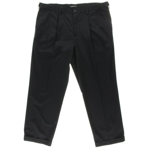 DOCKERS Mens Navy Classic Fit Pants 42 Waist