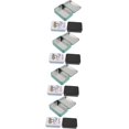 thumbnail image 1 of LAICAIW 12 Pcs Poker Box Pill Container Game Storage Case Storage Holder Storage Tank Tinplate Clamshell, 1 of 7