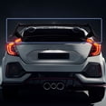thumbnail image 2 of Spec-D Tuning Matte Black "T-R Style" ABS Rear Trunk Spoiler Compatible with 2016-2021 Honda Civic Sedan Models, 2 of 7
