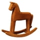 thumbnail image 3 of Caballito de madera de madera, decoración de mesa, regalo rústico, figurita de caballito para armario, hogar, dormitorio, sala de estar, estantería, 3 of 9