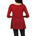 thumbnail image 3 of Women's Solid Maternity Tunic, 3 of 4