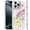Gold, variant on XPM for iPhone 16 Pro Max (6.9") Phone Case, Butterfly Resin Epoxy Diamond Design Metal Edged Hybrid Shockproof Heavy Duty Drop Protection Cover for Iphone 16 Pro Max (Green)