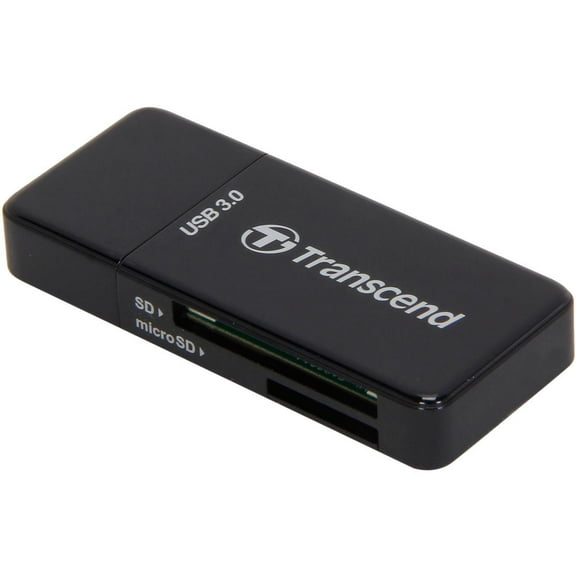 Transcend RDF5 USB 3.0 Flash Card Reader - Black