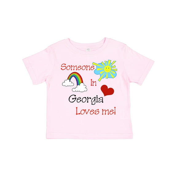 Inktastic Someone in Georgia Loves Me Boys or Girls Toddler T-Shirt