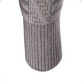thumbnail image 6 of Tauxra Men's Solid Color Round Neck Knit Sweater,Pattern Thick Warm Base Layer, 6 of 7