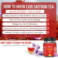thumbnail image 4 of Exir Saffron Loose Herbal Tea, Caffeine-free, Net Weight 5g Glass Jar, 4 of 7