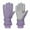 Purple, variant on American Trends Winter Gloves Women Waterproof Gloves Windproof Ski Gloves Insulated Cold Weather