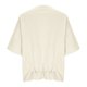 thumbnail image 5 of Camisas de Manga Larga para las Mujeres Suelto Ajuste Plisado Lino Cuello en V Cuarto Superior Manga de Moda de Color Sólido Blusa, 5 of 9