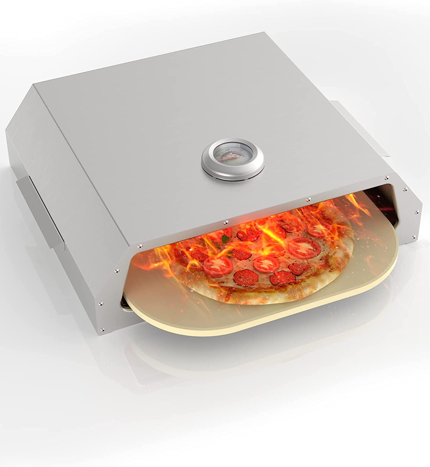WhizMax Pizza Oven for Grill Top Original Box Kit Pizza Oven with 12