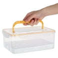 thumbnail image 4 of ETEREAUTY Elegant Glassware Storage Container for Wine and Shot Glasses with Handle, 4 of 8
