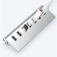 thumbnail image 3 of USB 3.0 Splitter Aluminum Alloy Hub 7-in-1 Docking Station for Notebook Computer, 3 of 5