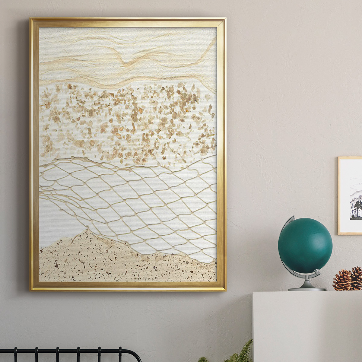 Coast Away I Premium Framed Print, in Gold, Black, or Silver - Ready to Hang