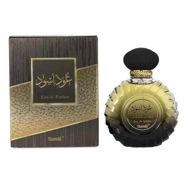 Perfume Surrati Amber Oud, Ammer Al Oud, Oud negro, Oud blanco, 100 ml