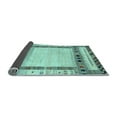 thumbnail image 2 of Ahgly Company Indoor Rectangle Abstract Light Blue Contemporary Area Rugs, 5' x 7', 2 of 4