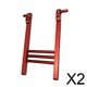 thumbnail image 1 of 2xRC Drone Transmisor Soporte Soporte Para Radio Controlador RC Quadcopter Rojo, 1 of 8