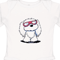 thumbnail image 4 of Inktastic Summertime Maltese Boys or Girls Long Sleeve Baby Bodysuit, 4 of 5