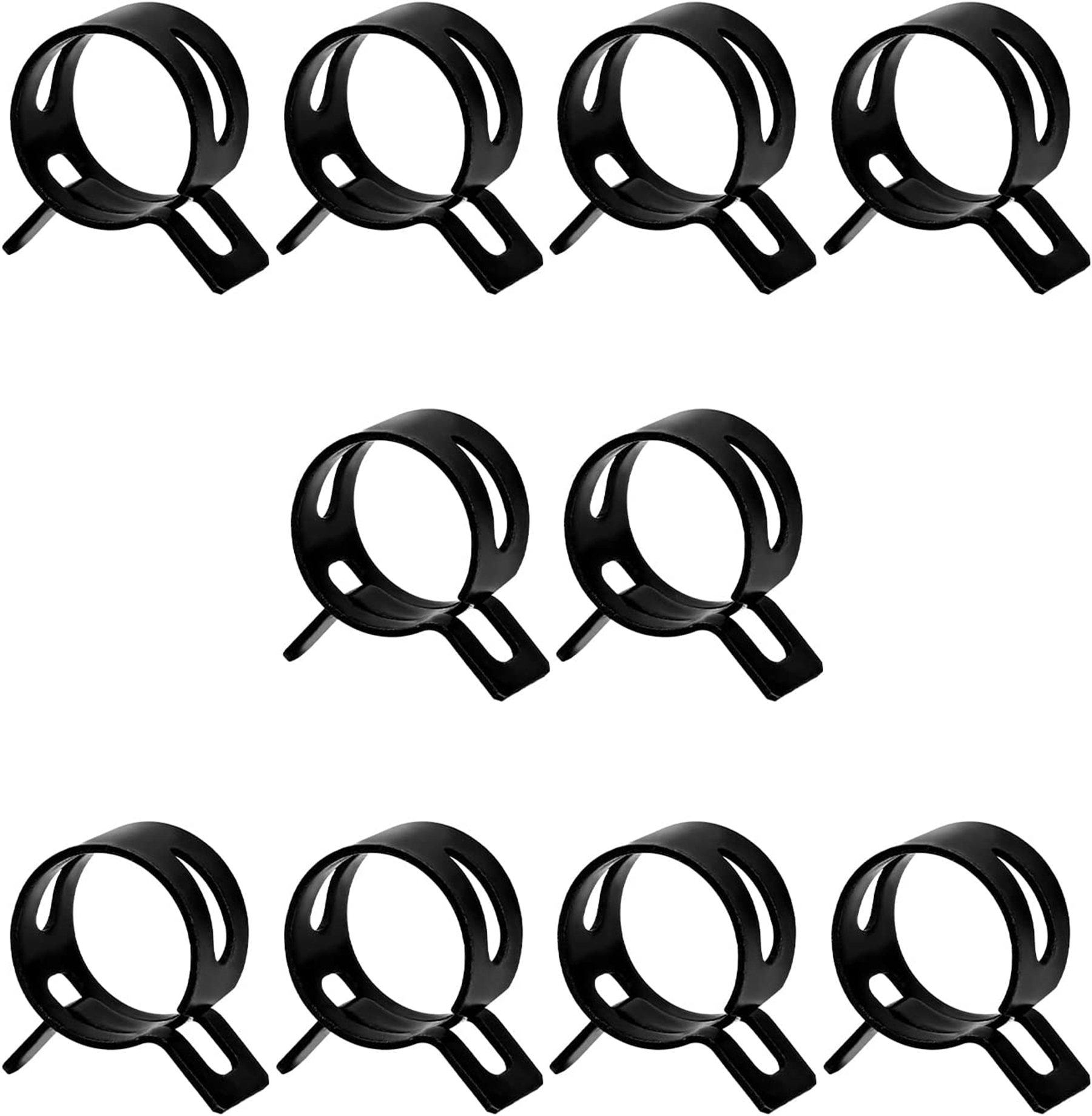 Steel Band Clamp 20mm(ID) Band Type Hose Spring Clips Clamp for Fuel