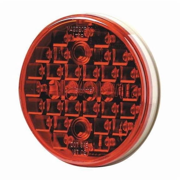 Maxxima Stop/Tail/Turn Light,Red,2" D,Round M42320R