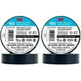 thumbnail image 2 of 3M Temflex Vinyl Electrical Tape, 1700, 3/4 in x 60 ft, Black 1.5core, 3 Count, 2 of 3