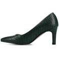 thumbnail image 3 of Journee Womens Scylee Slip On Stiletto Pointed Toe Pumps, Widths Available, 3 of 9