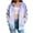 Purple, variant on Scyoekwg Womens Coats Trendy s Hoodies Dressy Casual Loose Gradient Color Graphic Sweatshirt Long Sleeve Hooded Zipper Drawstring Fleece Coats with Pocket Pullover(Light Blue,L)