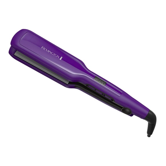 Plancha de pelo Remington Flat Iron, 1 3/4, titanio y cerámica