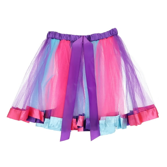 HEALEEP Layered Ballet Tulle Purple Tutu Skirt for Adult Women Dance Recital 1Pcs 15x11x0.2in
