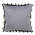 thumbnail image 4 of SARO 3538.BK18S Poly Filled Accent Pillow with Faux Fur Design  Black, 4 of 4