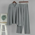 thumbnail image 4 of 2025 Autumn Winter New Arrivals Long Sleeve Knit Set For Women, Casual And Stylish Ribbed Sweater Outfit, Comfortable And Loose Fit Two Pieces, 4 of 7