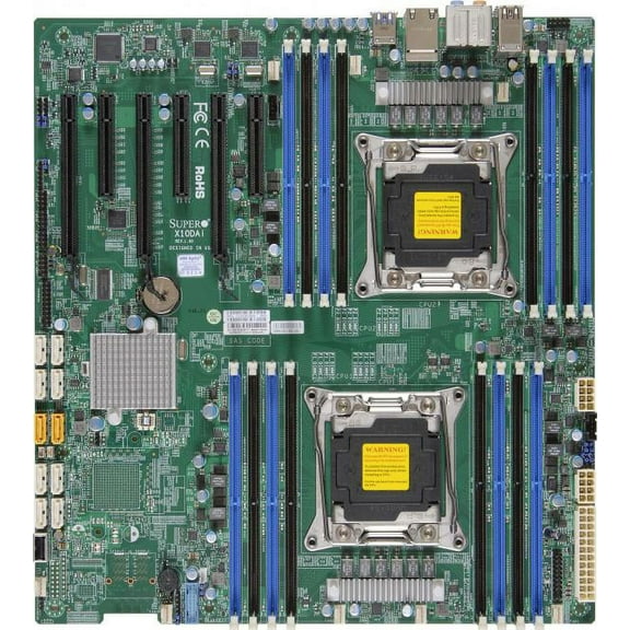 *NEW* Supermicro X10DAI Server Motherboard Dual LGA2011/ Intel C612/ DDR4/ SATA3&USB3.0/ A&2GbE/ EATX Form Factor