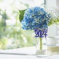 thumbnail image 3 of WASHWEPE 12Pcs Graduate Centerpiece Table Decoration Grad Centerpiece Blue Paper Wall Hanging for Graduation Ceremony, 3 of 8