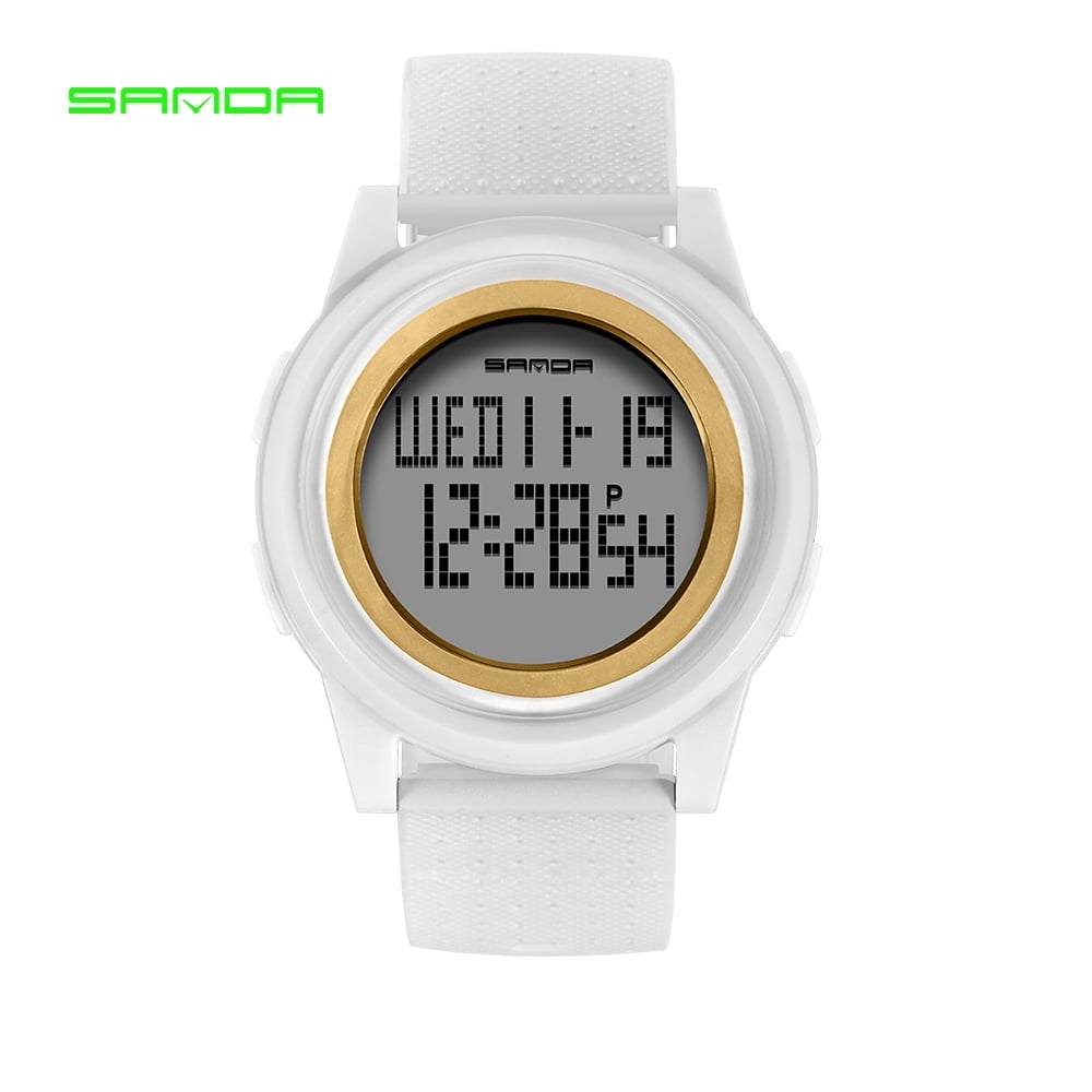 thin digital watch waterproof