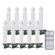 thumbnail image 2 of Velas Eléctricas Cónicas Con Luz De Vela, 10 Piezas, Para Regalo De Decoración Navideña SM SunniMix Lámpara de vela eléctrica, 2 of 8